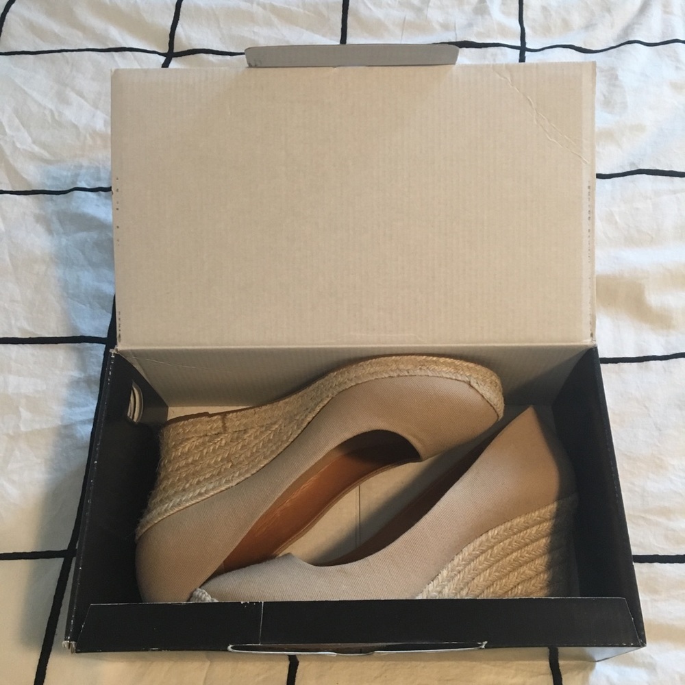 NEW IN BOX J. Crew Wedges